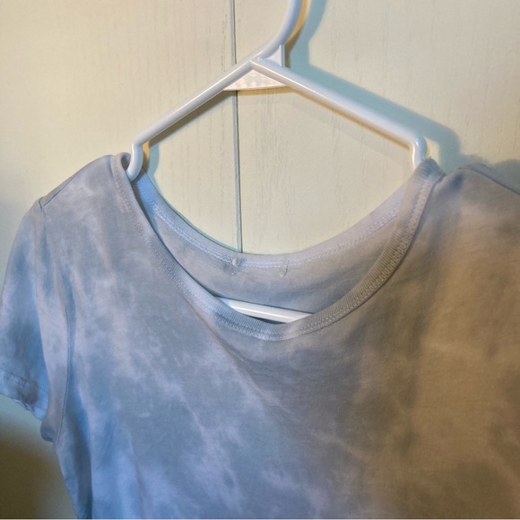 Garage light blue and white tie dye t shirt size small - Picture 2 of 3